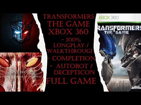 Transformers The Game Xbox 360 (Completion) Full Game 100% Walkthrough (No Commentary)