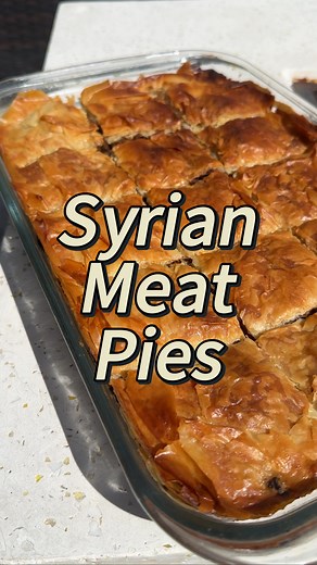 Jina Kim on Instagram: "Savory Baklava ✨ Syrian Meat Pies I JUST realized I forgot to add sweet onions to the filling 😅still so good with or without. I will attempt it again soon to redeem myself This is one of my go-to recipes whenever I need to feed a crowd. It takes a few hours, but it’s worth every second. Mama introduced me to this years ago and it’s still one of my all-time favorites. SO EXCITED TO COOK MORE IN THIS NEW KITCHEN!!! For next time: smaller beef crumbles + don’t forget the on