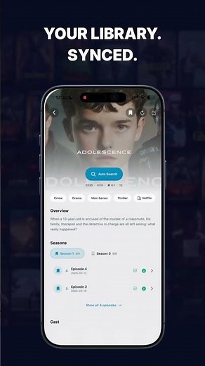 Manage Sonarr & Radarr from your phone