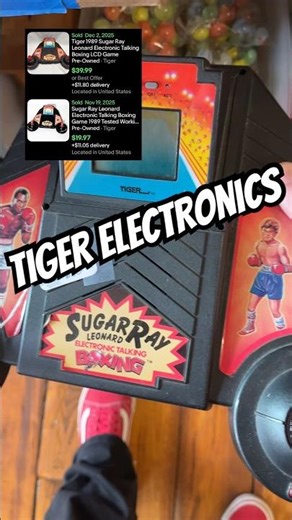 Boxing tiger electronics at the antique mall #retrogaming