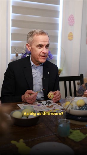 Joined John Goheen and his family for some Easter egg painting yesterday in Newcastle — and got an important reminder from the next generation. | Mark Carney