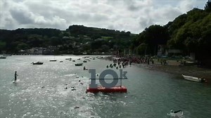 Conditions looking good for today swimmers! 16 degrees, the wind’s dropped (against the forecast), and good British mixture of cloud and sun. Enjoy your breakfast and see you at the start!! | Outdoor Swimming Society