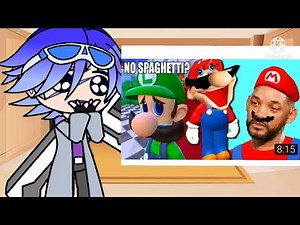 Me and my OCs reacts to smg4 nintendo memes5/gachaclub/read description