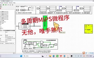 【计组实验】多周期MIPS微程序-改个名称要6个硬币-机组-哔哩哔哩视频