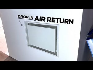 Super Easy Drop-In Fittes/Aria Vent (Drywall Lite Frame)