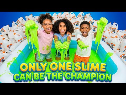 We Made GIANT Slime | Rate Ours 1-10! 👑