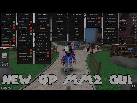 BEST OP MM2 SCRIPT/HACK *WORKING* (God Mode, Autofarm)