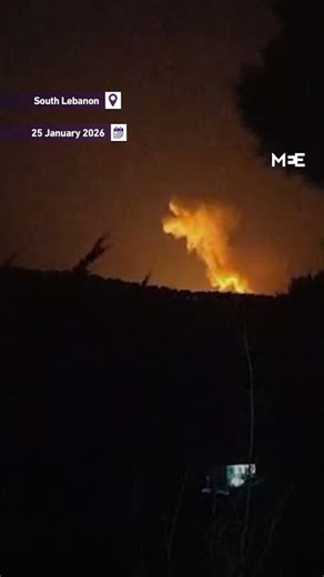 Israeli forces launch intense airstrikes across southern Lebanon
