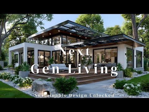 Next-Gen Sustainable House Design: The Future of Solar-Powered, Eco-Friendly Living