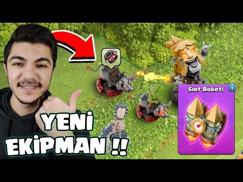 NEW BACKPACK ROCKET EQUIPMENT!! NEW EVENT COMING SOON!! - Clash Of Clans