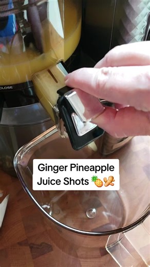 Ginger Pineapple Juice Shots Recipe