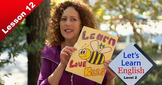Let’s Learn English - Level 2 - Lesson 12: Run! Bees!
