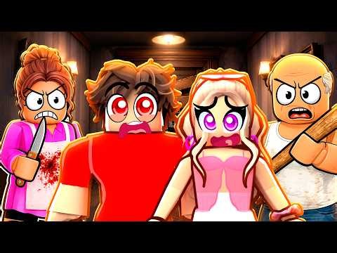 ESCAPING OUR EVIL PARENTS IN ROBLOX...