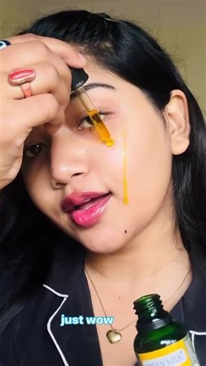 One Small Change, Better Skin? My Routine Test 💫 #greenmilkconcepts #vitamincserum #skincare