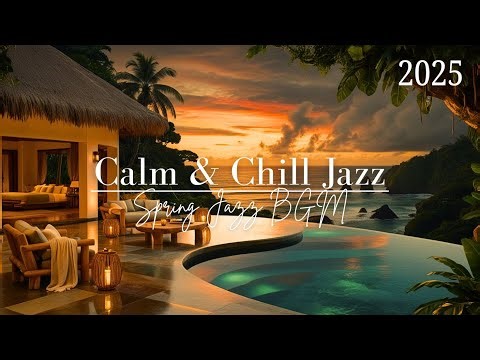 🌸 Spring Jazz BGM - 🧋Enjoy a Breath of fresh air with Calming Jazz Melodies