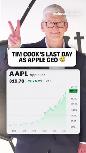 Tim Cook's last day as Apple CEO