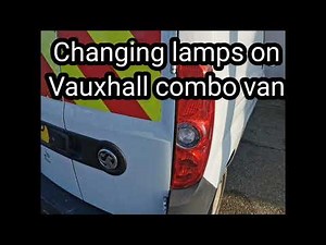 Vauxhall combo bulb change