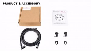 Windshield Washer Nozzles Kit Fit for Ford F250 F350 F450 F550 Washer Jet and Fluid Hose with Connector Replaces OE# BC3Z-17603-A, BC3Z-17K605-B