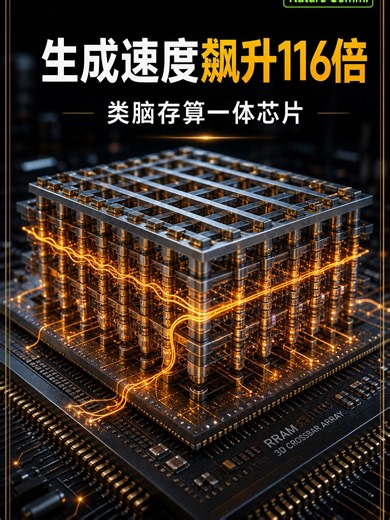 让AI生成速度飙升116倍，清华港大等联合研发存算一体芯片加速扩散模型