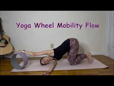 Yoga Wheel Full Body Stretch | Hips, Spine & Shoulders