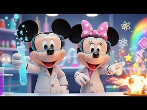 Mickey Mouse & Minnie Mouse Science Lab Fun 🔬 | Kids Educational Cartoon