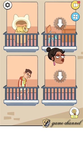 role swap brain puzzle 😉😉 gameplay // l game channel // android & ios game 74444 #mobilegame #shorts