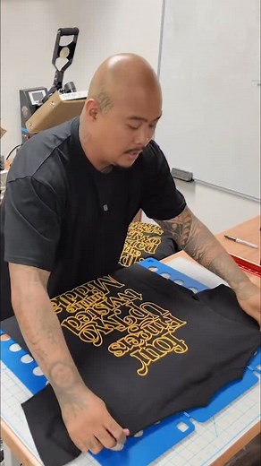 1.6K views · 99 reactions | How to use the Flip Fold t-shirt folder from Amazon. I've been using this t-shirt folder for the last 15+ years and have folded Thousands of t-shirts using this thing. This folder folds your shirts down to 9x12 so i buy 9x12 clear poly bags for my shirts. I've used it to fold size small to 5X t-shirts with no issues. #tshirt #diy #howto | Big Brandoh TV | Facebook