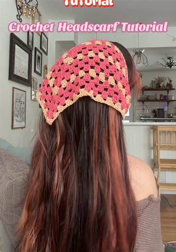 Crochet Headscarf Tutorial: Step-by-Step Guide
