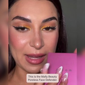 Lightweight & breathable, this Top-Rated product can be used as a primer, the finishing touch to lock in your makeup or worn alone as a skin perfecter. ⏲️ Long Lasting - like, all day 🔅 Dims the Shine 👼 Diffuses Fine Lines | Mally Beauty