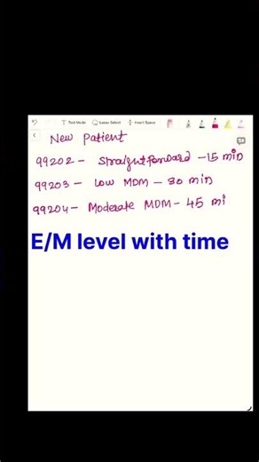 Confused about E/M time? Watch this! 👩‍💻 #time #medicalcoding #cpc