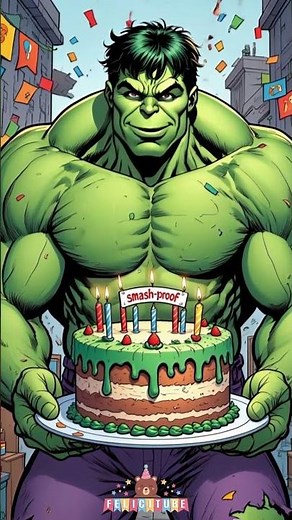 Que los Cumplas Feliz - Hulk - Happy Birthday!!! - Feliz Cumpleaños!!! - Bruce Banner Superhero