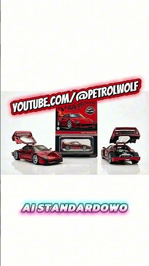 WIZUALIZACJE HOT WHEELS RLC FERRARI! #hotwheels #petrolwolf #diecast #mattel