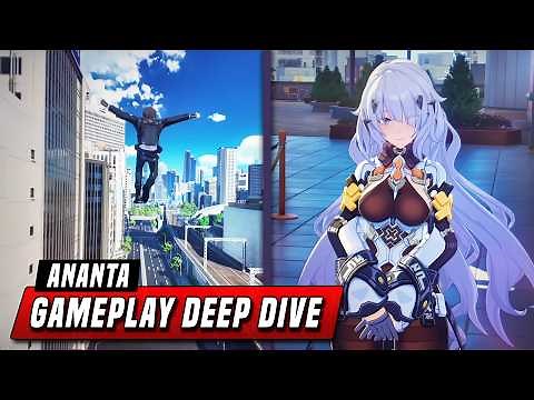 ANANTA Gameplay DEEP DIVE - City Life Simulation in an Anime RPG World