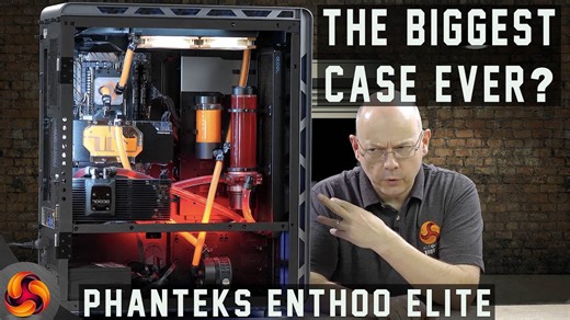 Phanteks Enthoo Elite Case Review (4k60) - its HOW BIG?