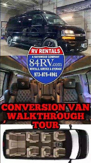 Conversion Van Walkthrough | 84 RV Rentals & Service