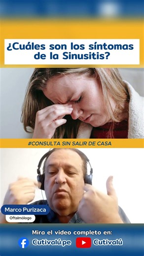 ¿Cómo identificar la Sinusitis? 🤧