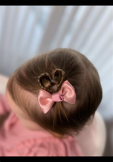 Heart Hairstyle Ideas for Little Girls