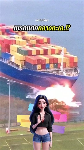 The Mystery of Why Massive Cargo Ships Can't Stop Suddenly.!?🚢💨