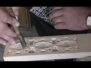 Уроки резьбы по дереву. Резьба для начинающих. Видео урок резьбы по дереву .