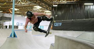 Skateboarding: How to do a backside disaster