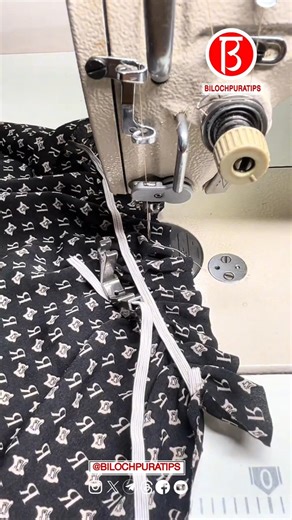 Sewing Tools And Tutorial Elastic presser foot.