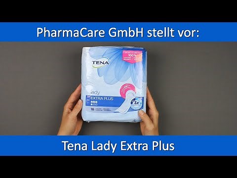 Tena Lady Extra Plus - Ausgepackt