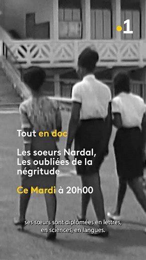 [TOUT EN DOC] 🎥🎞️ De la « négritude », on connaît les pères. Ce courant politique et culturel, terreau des luttes d’indépendance de la seconde moitié du XXe siècle, a été forgé et mis en lumière par Aimé Césaire, Léopold Sédar Senghor, Léon Gontran-Damas... Mais aurait-il existé sans les sœurs Nardal, Jane et Paulette ? 🤔 📺 « Les sœurs Nardal, les oubliées de la négritude », un documentaire à voir dans « Tout en Doc », 👉🏽ce soir à 20h00 sur Martinique la 1ère 🎤 L’invitée de Stéphanie Octa