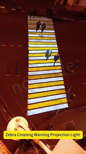 Zebra Crossing Projector Light – Ultra Bright & Waterproof Safety Projection for Road & Garage