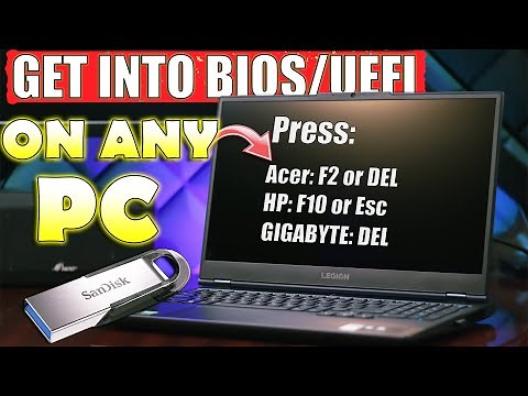 Easily Enter BIOS or UEFI on Any Computer