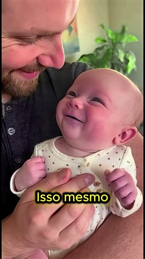 The bond between this baby and his father will touch your heart.