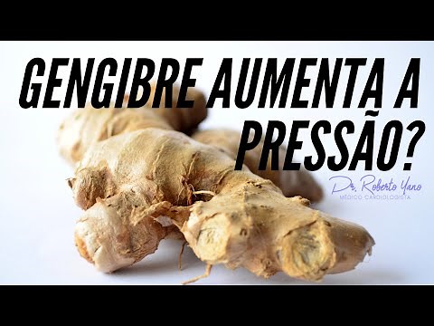 Ginger increases the pressure?
