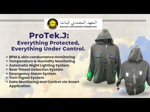 AYIA MTE 2026 - ProTek.J (Smart safety jacket with Arduino Uno integration)