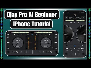Djay Pro AI Beginner iPhone Tutorial
