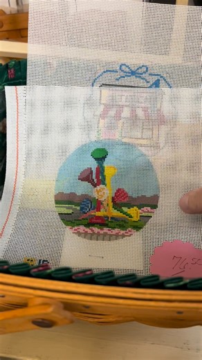 New needlepoint canvases in the shop! | Village Sampler